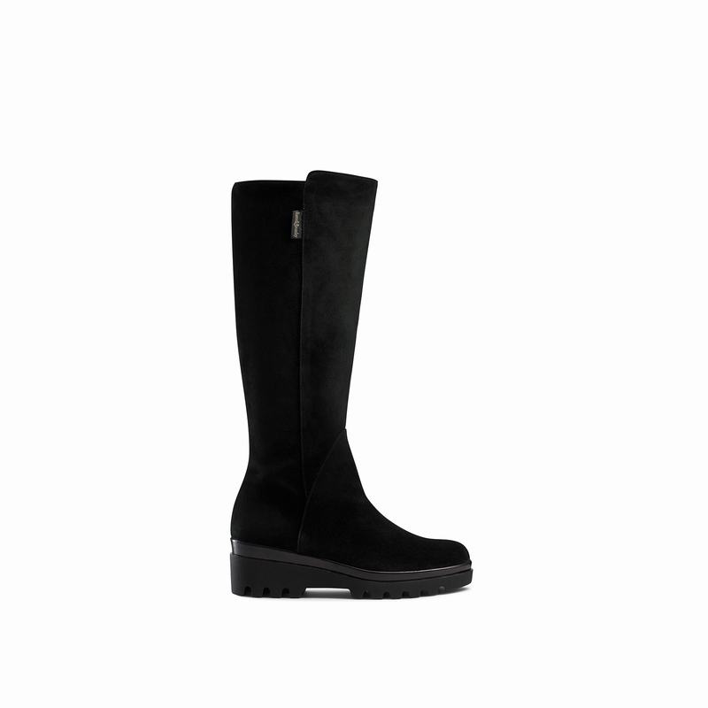 Russell & Bromley Gumbo Womens Knee-High Boots Black |ZME2133LL|